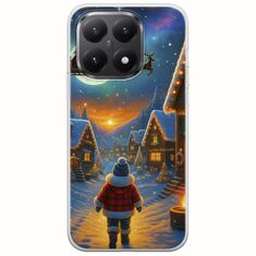 Santa Over The Village Xiaomi 15T 5G Flexible TPU (Διάφανη Σιλικόνη)