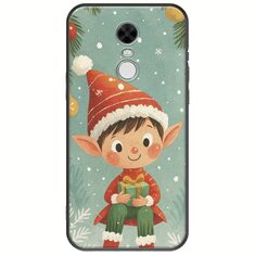 Smiling Elf Present Xiaomi Redmi Note 4 / Note 4X Black TPU (Μαύρη Σιλικόνη)