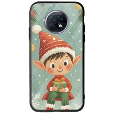 Smiling Elf Present Xiaomi Redmi Note 9T 5G Groove TPU (Tempered Glass και TPU)