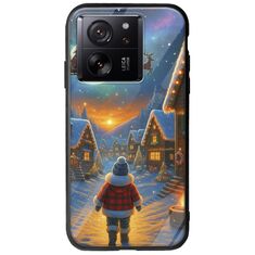 Santa Over The Village Xiaomi 13T Pro 5G Groove TPU (Tempered Glass και TPU)