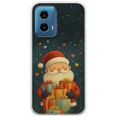 North Pole Gifts Motorola Moto G34 5G Flexible TPU (Διάφανη Σιλικόνη)