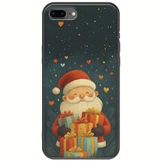 North Pole Gifts iPhone 8 Plus Black TPU (Μαύρη Σιλικόνη)