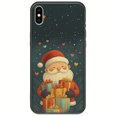 North Pole Gifts iPhone XS Max Black TPU (Μαύρη Σιλικόνη)