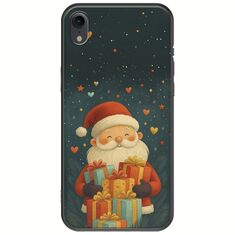North Pole Gifts iPhone XR Black TPU (Μαύρη Σιλικόνη)