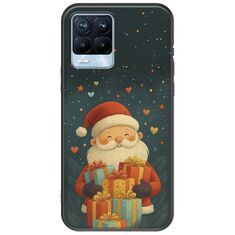 North Pole Gifts Realme 8 / 8 Pro Black TPU (Μαύρη Σιλικόνη)
