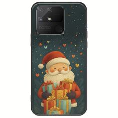 North Pole Gifts Realme Narzo 50A Black TPU (Μαύρη Σιλικόνη)