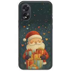 North Pole Gifts Oppo A38 Black TPU (Μαύρη Σιλικόνη)