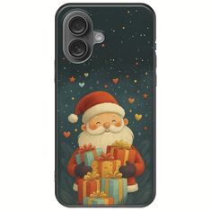 North Pole Gifts iPhone 16 Plus Black TPU (Μαύρη Σιλικόνη)