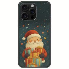 North Pole Gifts iPhone 16 Pro Max Black TPU (Μαύρη Σιλικόνη)