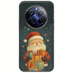 North Pole Gifts Realme 12+ 5G Black TPU (Μαύρη Σιλικόνη)