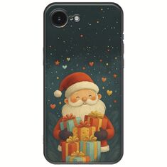 North Pole Gifts iPhone 16e Black TPU (Μαύρη Σιλικόνη)