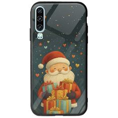 North Pole Gifts Huawei P30 Groove TPU (Tempered Glass και TPU)