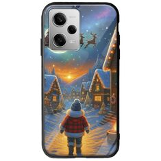 Santa Over The Village Xiaomi Redmi Note 12 Pro 5G Groove TPU (Tempered Glass και TPU)