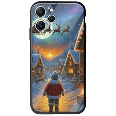 Santa Over The Village Xiaomi Redmi 12 5G Groove TPU (Tempered Glass και TPU)