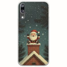 Chimney Santa Huawei P20 Flexible TPU (Διάφανη Σιλικόνη)