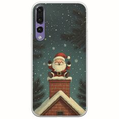 Chimney Santa Huawei P20 Pro Flexible TPU (Διάφανη Σιλικόνη)