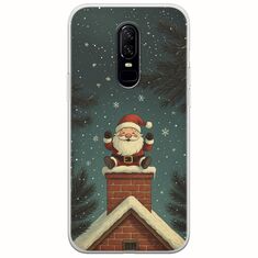Chimney Santa OnePlus 6 Flexible TPU (Διάφανη Σιλικόνη)
