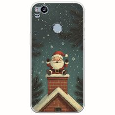 Chimney Santa Google Pixel 2 Flexible TPU (Διάφανη Σιλικόνη)