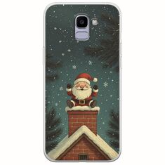 Chimney Santa Samsung Galaxy J6 2018 Flexible TPU (Διάφανη Σιλικόνη)