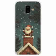 Chimney Santa Samsung Galaxy J6 Plus Flexible TPU (Διάφανη Σιλικόνη)