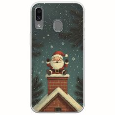Chimney Santa Samsung Galaxy A40 Flexible TPU (Διάφανη Σιλικόνη)