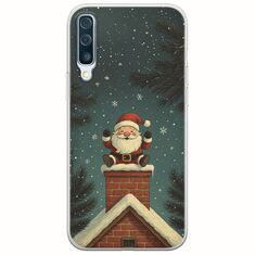 Chimney Santa Samsung Galaxy A50 Flexible TPU (Διάφανη Σιλικόνη)
