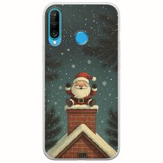 Chimney Santa Huawei P30 Lite Flexible TPU (Διάφανη Σιλικόνη)