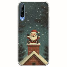 Chimney Santa Samsung Galaxy A70 Flexible TPU (Διάφανη Σιλικόνη)
