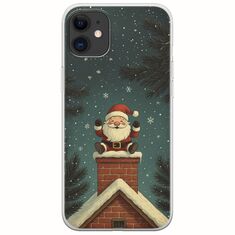 Chimney Santa iPhone 11 Flexible TPU (Διάφανη Σιλικόνη)