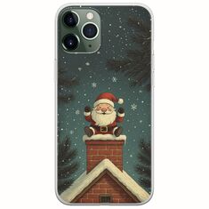 Chimney Santa iPhone 11 Pro Flexible TPU (Διάφανη Σιλικόνη)
