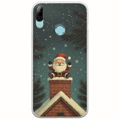Chimney Santa Huawei Y7 2019 Flexible TPU (Διάφανη Σιλικόνη)