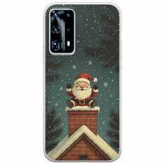 Chimney Santa Huawei P40 Flexible TPU (Διάφανη Σιλικόνη)