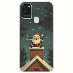 Chimney Santa Samsung Galaxy A21s Flexible TPU (Διάφανη Σιλικόνη)