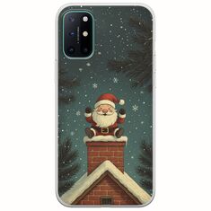 Chimney Santa OnePlus 8 Flexible TPU (Διάφανη Σιλικόνη)