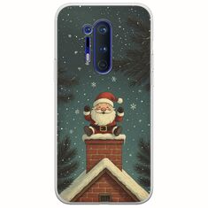 Chimney Santa OnePlus 8 Pro Flexible TPU (Διάφανη Σιλικόνη)