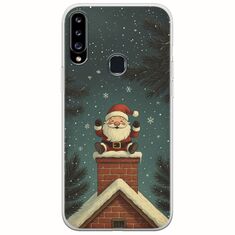 Chimney Santa Samsung Galaxy A20s Flexible TPU (Διάφανη Σιλικόνη)