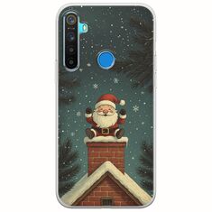 Chimney Santa Realme 5/5i/5s Flexible TPU (Διάφανη Σιλικόνη)