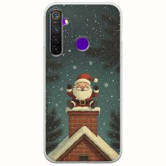 Chimney Santa Realme 5 Pro Flexible TPU (Διάφανη Σιλικόνη)
