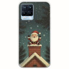 Chimney Santa Realme 8 / 8 Pro Flexible TPU (Διάφανη Σιλικόνη)