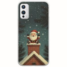 Chimney Santa OnePlus 9 Flexible TPU (Διάφανη Σιλικόνη)