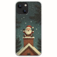 Chimney Santa iPhone 13  Flexible TPU (Διάφανη Σιλικόνη)