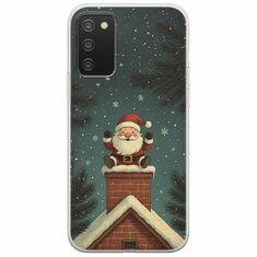 Chimney Santa Samsung Galaxy A02s Flexible TPU (Διάφανη Σιλικόνη)