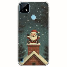 Chimney Santa Realme C21Y / Realme C25Y Flexible TPU (Διάφανη Σιλικόνη)