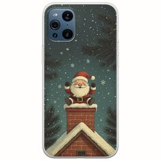 Chimney Santa Oppo Find X3 Pro 5G Flexible TPU (Διάφανη Σιλικόνη)