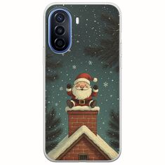 Chimney Santa Huawei Nova Y70 Flexible TPU (Διάφανη Σιλικόνη)