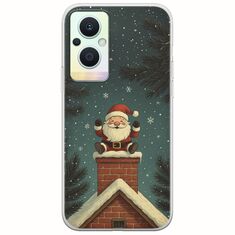 Chimney Santa Oppo Reno 7 Lite 5G Flexible TPU (Διάφανη Σιλικόνη)