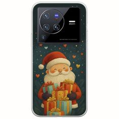 North Pole Gifts Vivo X80 Pro Flexible TPU (Διάφανη Σιλικόνη)