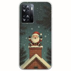 Chimney Santa Oppo A57s Flexible TPU (Διάφανη Σιλικόνη)