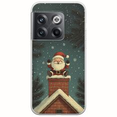 Chimney Santa OnePlus 10T 5G Flexible TPU (Διάφανη Σιλικόνη)