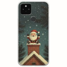 Chimney Santa Google Pixel 5a 5G Flexible TPU (Διάφανη Σιλικόνη)